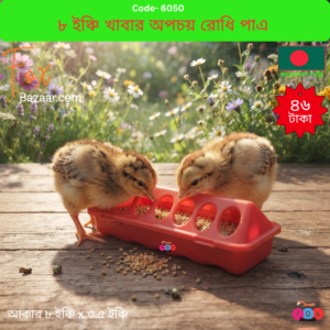 8-inch food waste prevention tray